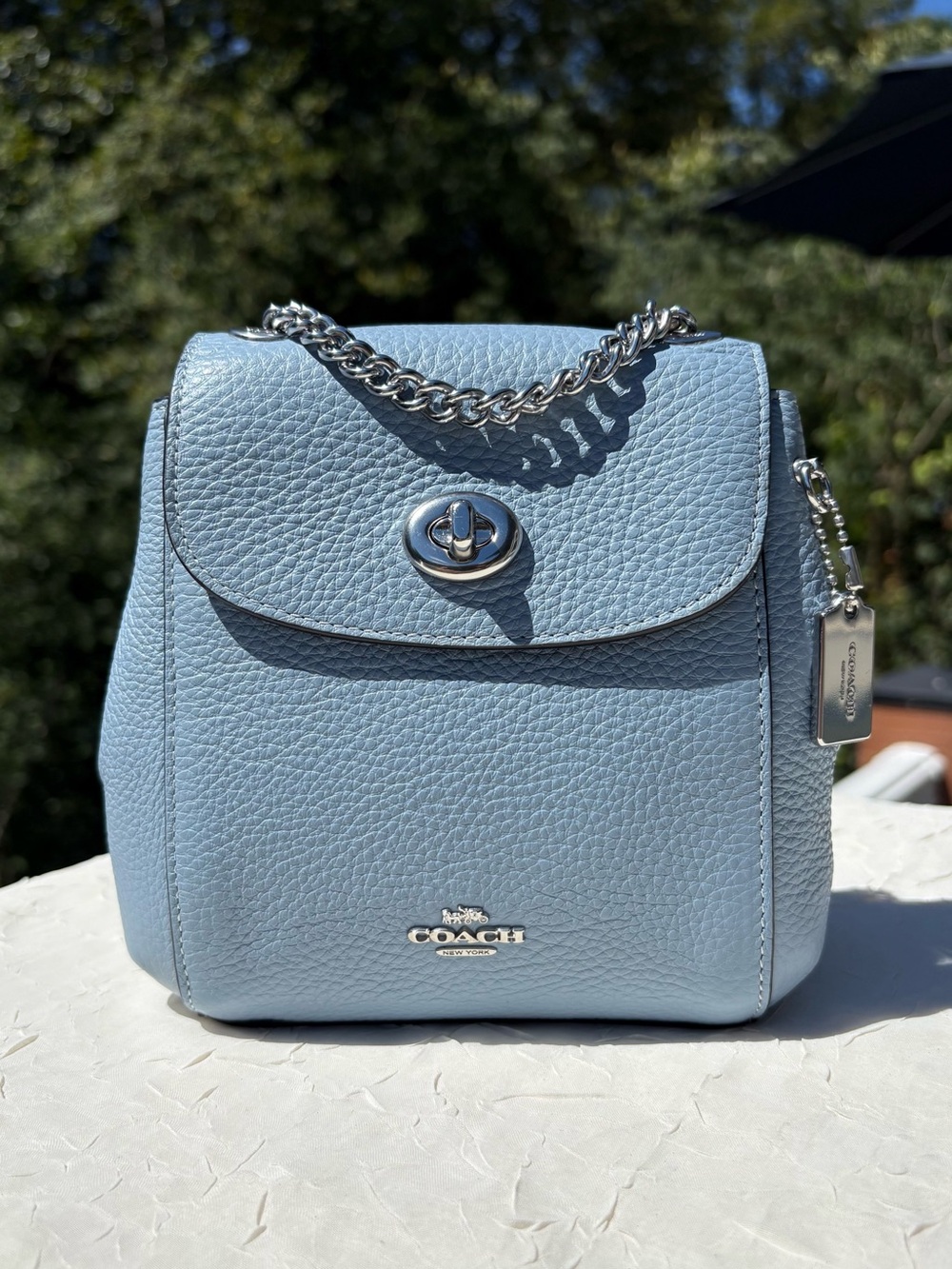 COACH Convertible Backpack In Cornflower Blue C5677